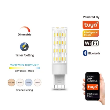 Immax NEO 07763L - LED Dimmelhető izzó NEO LITE G9/4W/230V 2700-6500K Wi-Fi Tuya