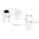 Immax NEO 07788L - Intelligens kamera érzékelővel 355° 50° P/T 4MP Wi-Fi Tuya kék
