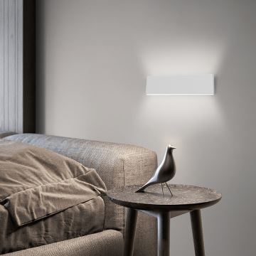 Immax NEO - LED Dimmelhető fali lámpa LISTON LED/8W/230V fehér + távirányító Tuya