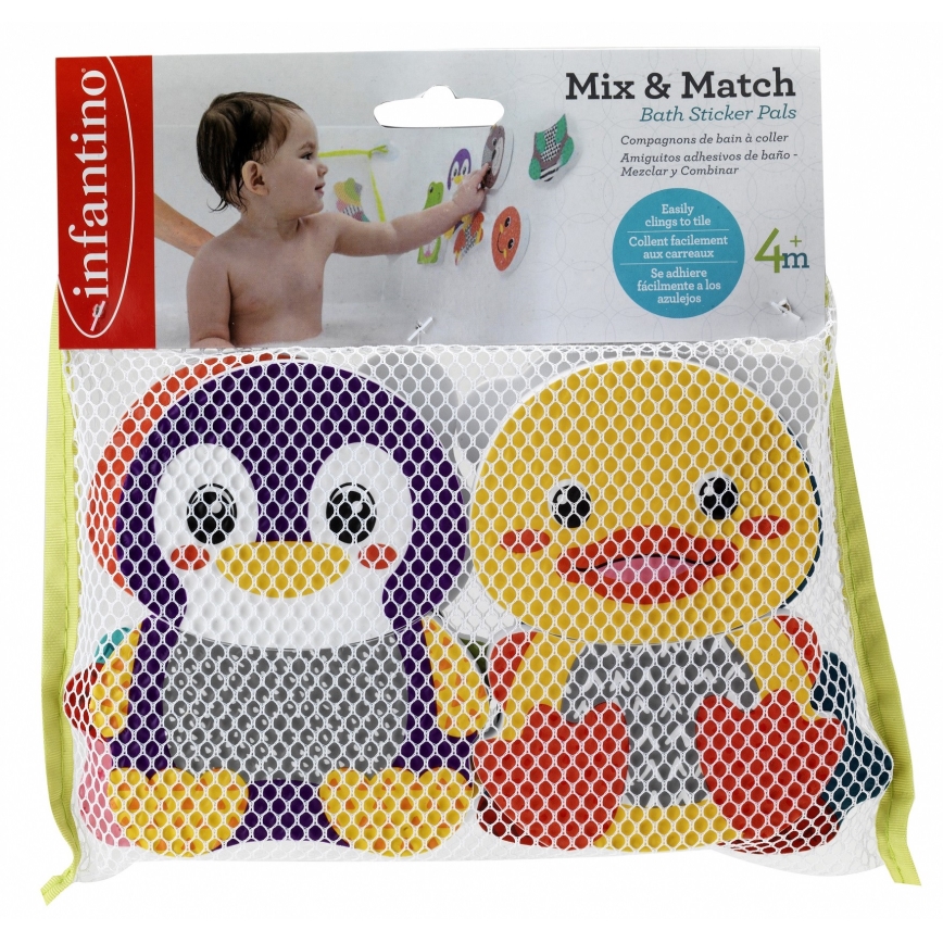 Infantino - Hab fürdőmatricák MIX&MATCH