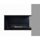 InFire - Sarok BIO kandalló 80x45 cm 3,5kW fekete