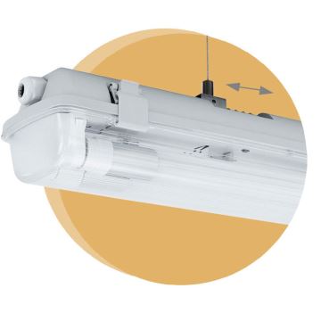 Ipari fénycsöves lámpa LIMEA T8 2xG13/10W/230V IP65 1500mm