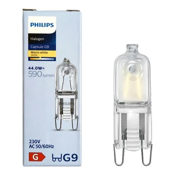 Ipari izzó Philips G9/44W/230V 2800K