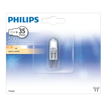 Ipari izzó Philips HALOGEN GY6,35/25W/12V 3000K