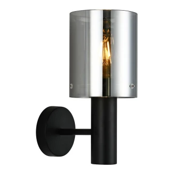ITALUX - Fali lámpa SARDO 1xE27/40W/230V fekete