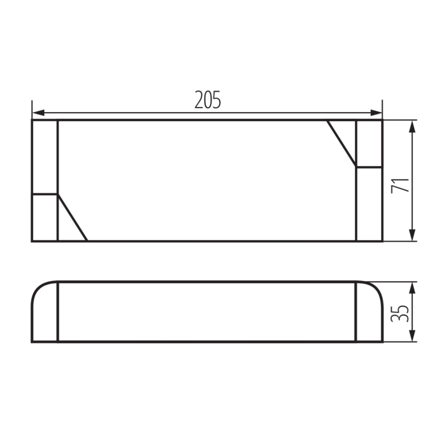 LED Elektromos transzformátor 150W/24V