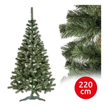 Karácsonyfa CONE 220 cm fenyő