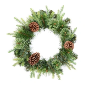 Karácsonyi koszorú WREATHS átm.  60 cm