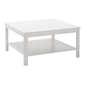Kávésasztal 40x80 cm fehér