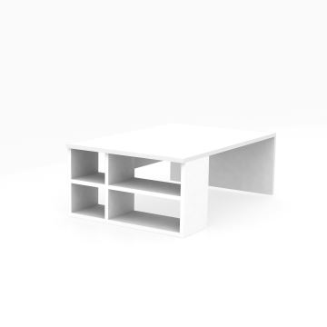 Kávésasztal DEFNE 34x90 cm fehér