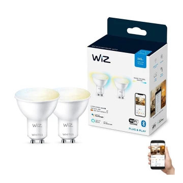 KÉSZLET 2x LED Dimmelhető izzó PAR16 GU10/4,7W/230V 2700-6500K CRI 90 Wi-Fi - WiZ