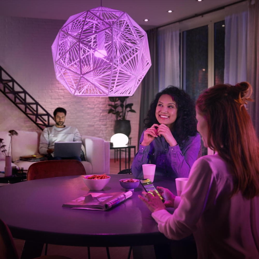 KÉSZLET 2x LED Dimmelhető izzó Philips Hue White And Color Ambiance A60 E27/9W/230V 2000-6500K