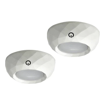 KÉSZLET 2x LED Érintős tájolólámpa LED/4,5V/3xAAA