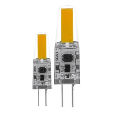 KÉSZLET 2x LED Izzó G4/1,8W/12V 2700K - Eglo 78788