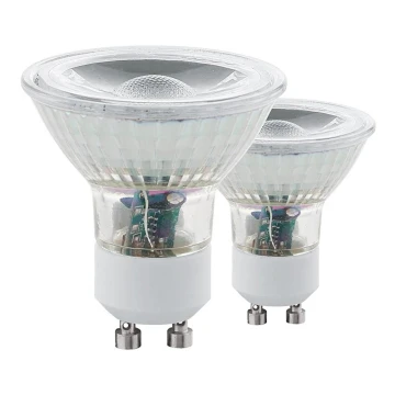 KÉSZLET 2x LED Izzó GU10/3,3W/230V - Eglo 11527