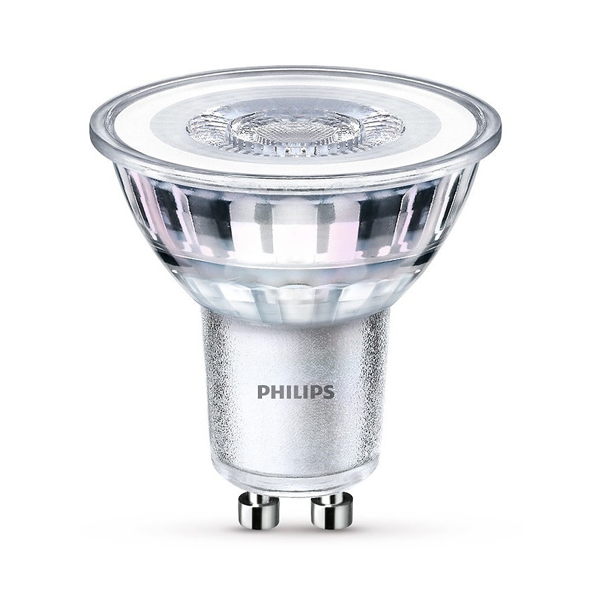 KÉSZLET 2x LED Izzó Philips GU10/4,6W/230V 3000K