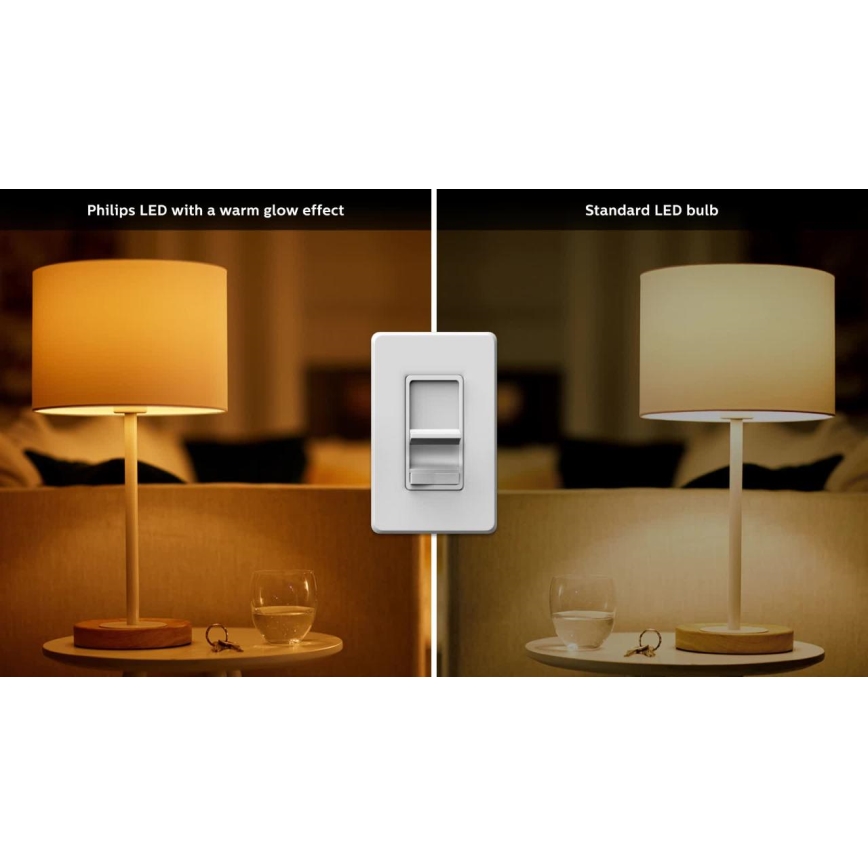 KÉSZLET 3x LED Dimmelhető izzó Philips Warm Glow GU10/3,8W/230V 2200-2700K CRI 90