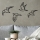 KÉSZLET 4x Fali dekoráció madarak