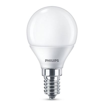 KÉSZLET 4x LED Izzó Philips P45 E14/5,5W/230V 2700K