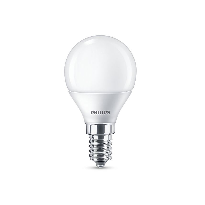 KÉSZLET 4x LED Izzó Philips P45 E14/5,5W/230V 2700K