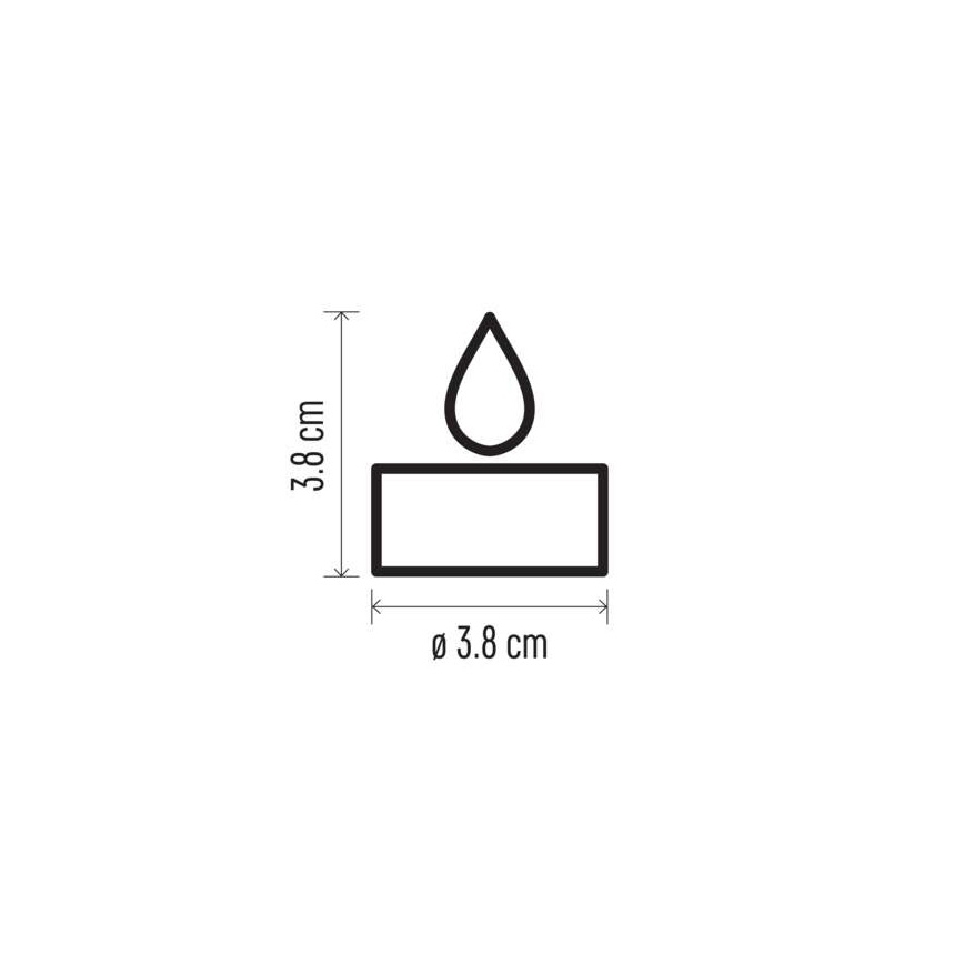 KÉSZLET 6x LED Karácsonyi dekoráció 6xLED/6xCR2032 fehér