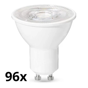 KÉSZLET 96x LED Izzó GU10/4,7W/230V 6500K