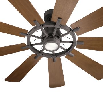 Kichler - LED Dimmelhető mennyezeti ventilátor GENTRY LED/14W/230V átm. 165 cm + távirányítás