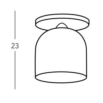 Kolarz A1352.11.G.100 - Felületre szerelhető csillár NONNA 1xE27/60W/230V szarvas tölgy/fehér/zöld