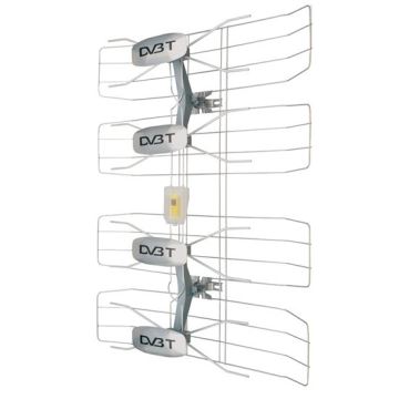 Kültéri antenna DVB-T/ DVB-T2, adapter