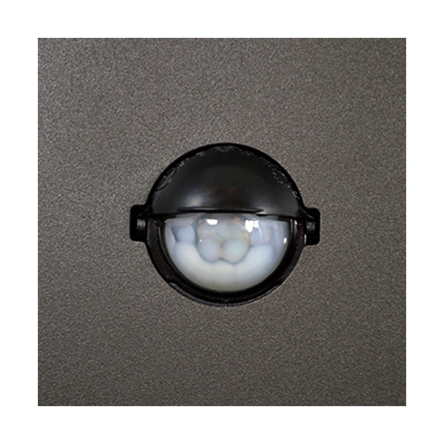 Kültéri érzékelős lámpa NEW YORK 1xE27/12W/230V IP44 44 cm antracit