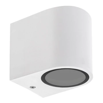 Kültéri fali lámpa PARETE 1xGU10/6W/230V IP54 fehér