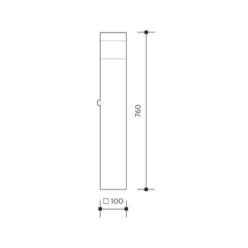 Kültéri lámpa GARD 1xE14/60W/230V IP44