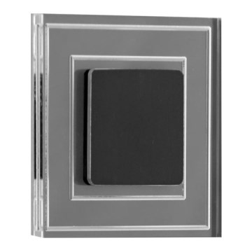 LDST KE-01-SC-BZ8 - LED Lépcsőmegvilágító KELLY 8xLED/1,2W/230V matt fekete