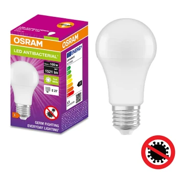 LED Antibakteriális izzó A100 E27/13W/230V 4000K - Osram