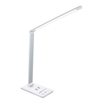 LED Asztali lámpa vezeték nélküli töltéssel VARIO LED/5W/230V 3000-6000K fehér
