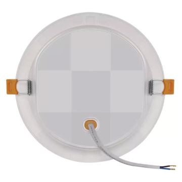 LED Beépíthető lámpa LED/18W/230V á. 17 cm fehér
