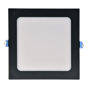 LED Beépíthető lámpa RIGEL LED/10W/230V 4000K 16,8x16,8 cm fekete