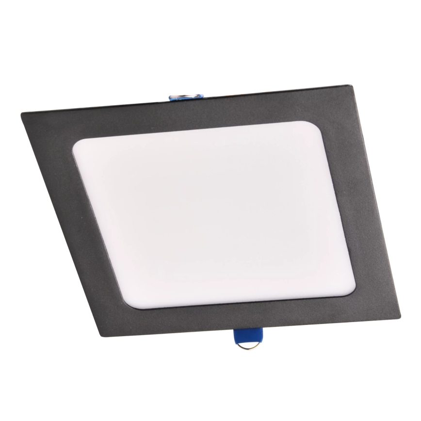 LED Beépíthető lámpa RIGEL LED/10W/230V 4000K 16,8x16,8 cm fekete