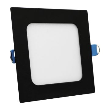 LED Beépíthető lámpa RIGEL LED/4,8W/230V 4000K 11,8x11,8 cm fekete