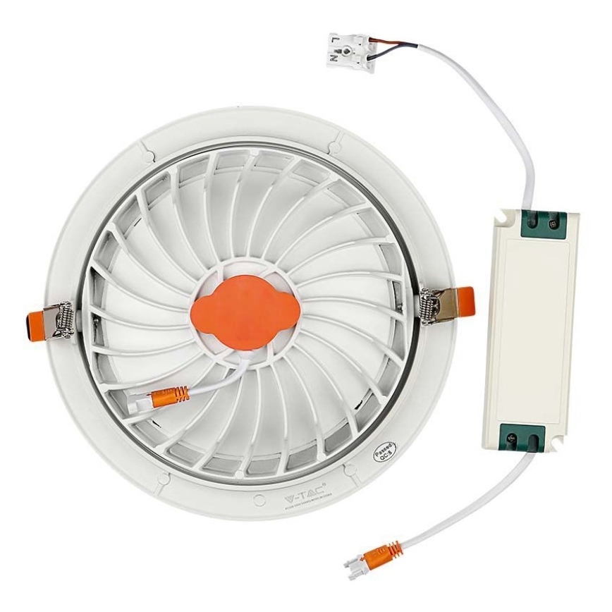 LED Beépíthető lámpa SAMSUNG CHIP LED/10W/230V 4000K