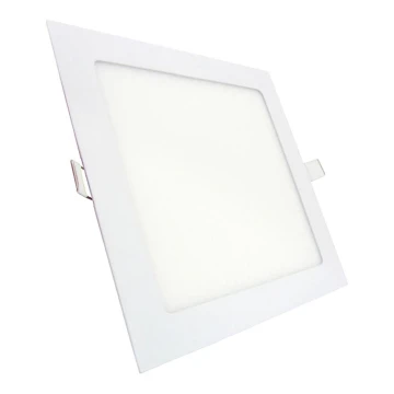 LED Beépíthető lámpa SQUARE LED/18W/230V 6500K