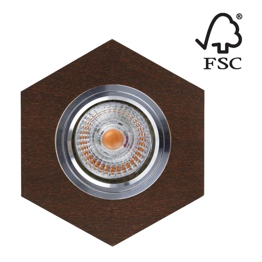 LED Beépíthető lámpa VITAR 1xGU10/5W/230V - FSC minősítéssel