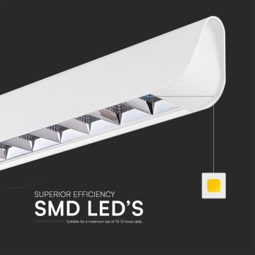 LED Csillár zsinóron LED/36W/230V 3000/4000/6400K fehér