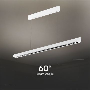 LED Csillár zsinóron LED/36W/230V 3000/4000/6400K fehér