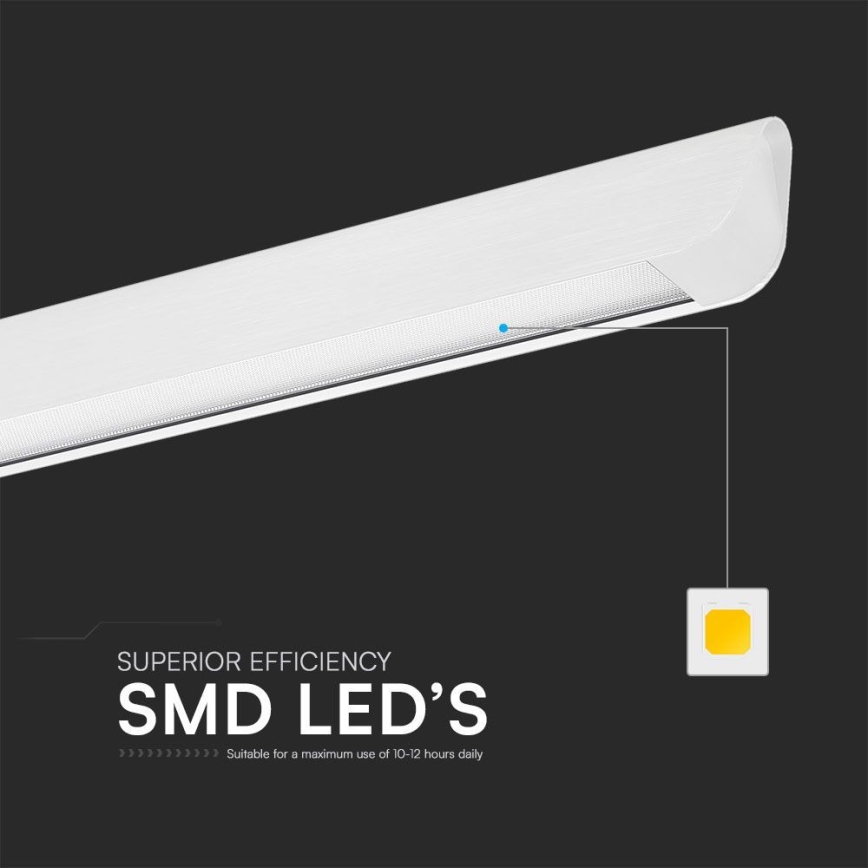 LED Csillár zsinóron LED/36W/230V 3000/4000/6400K fehér