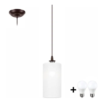 LED Csillár zsinóron NOEL MINI 1xE27/60W/230V fehér