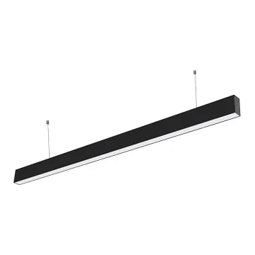 LED Csillár zsinóron SAMSUNG CHIP LED/40W/230V 6400K fekete