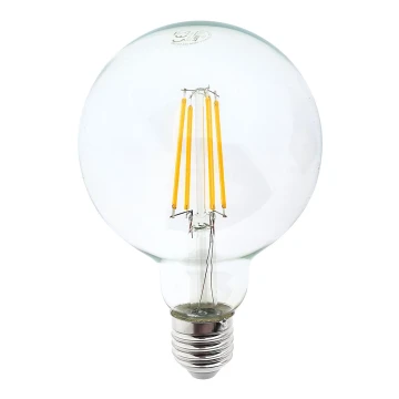 LED Dekoratív izzó FILAMENT E27/6W/230V 2700K