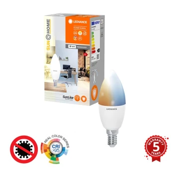 LED Dimmelhető antibakteriális izzó B40 E14/4,9W/230V Wi-Fi - Ledvance