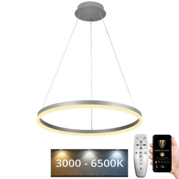 LED Dimmelhető csillár zsinóron LED/42W/230V 3000-6500K + távirányító